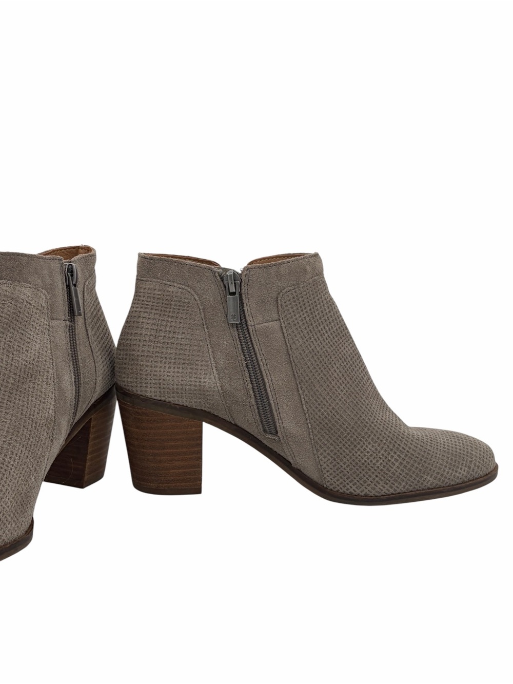 LUCKY BRAND Ponic Suede Ankle Bootie - Picture 6 of 12